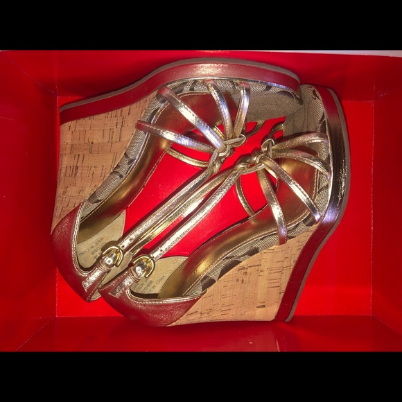 Coach wedge heels - Picture 4 of 4